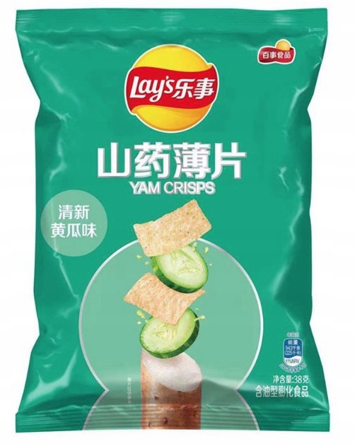Lay's Yam Cucumber Crispy 80g