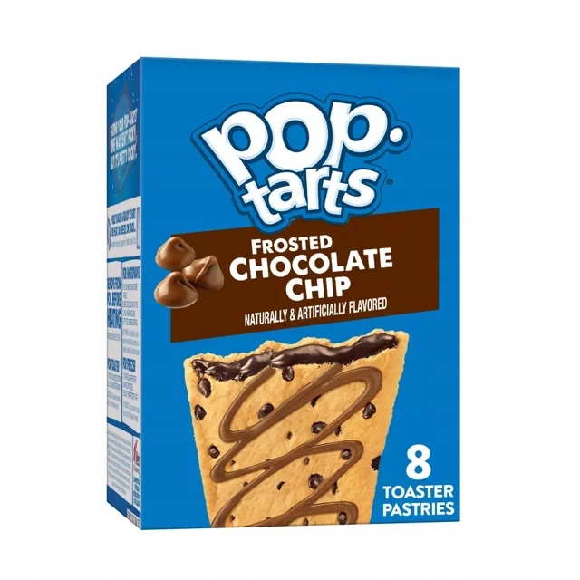 Pop Tarts Frosted Chocolate Chip 384g 8szt