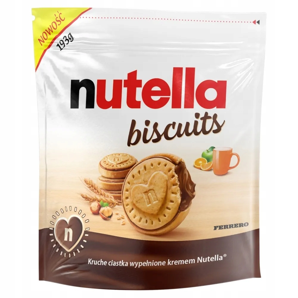 Ciastka z Kremem Nutella Biscuits Ferrero 193g