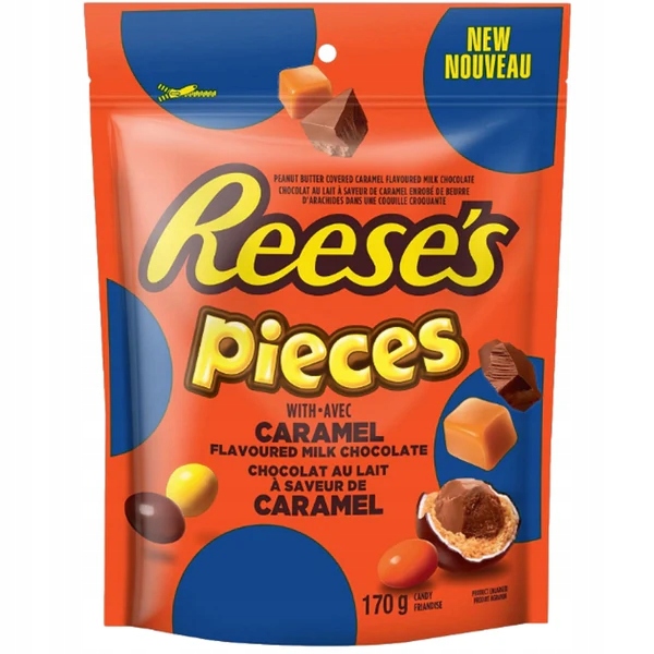 Reese's Pieces With Caramel Peanut Butter 170g