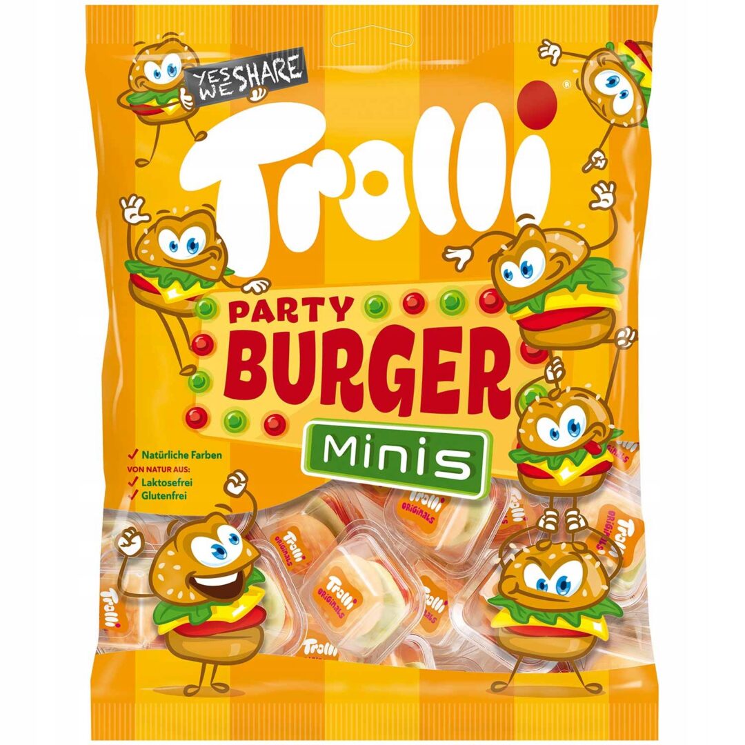 Trolli Mini Party Burger 17szt