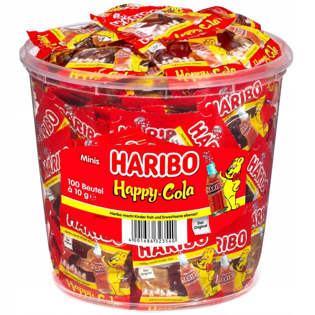 Haribo Minis Happy Cola 100szt