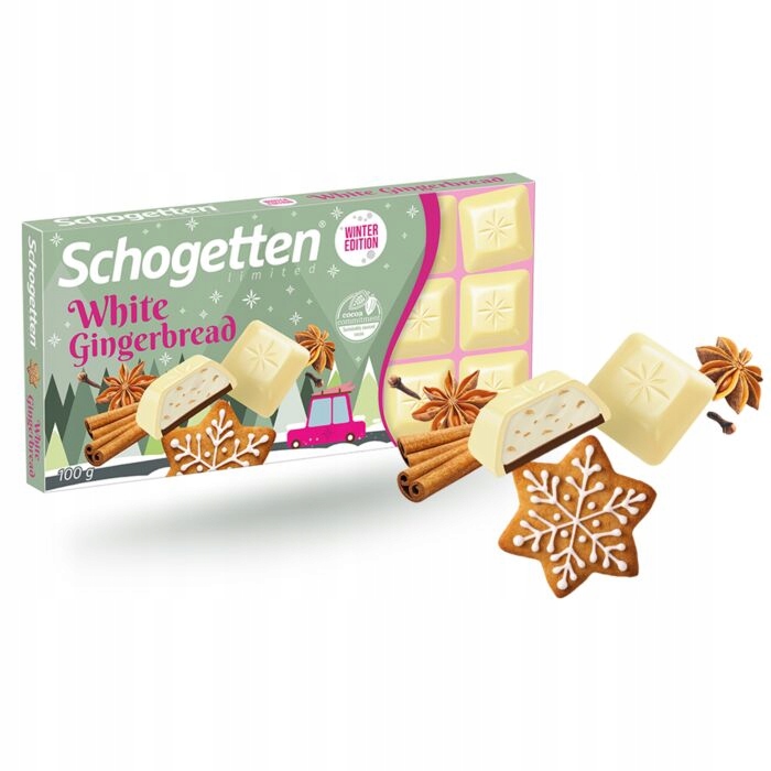 Schogetten White Gingerbread 100g