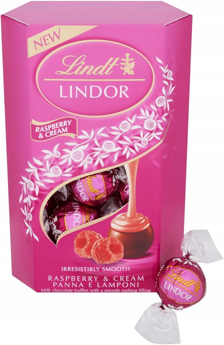 Lindt Lindor Raspberry 200g