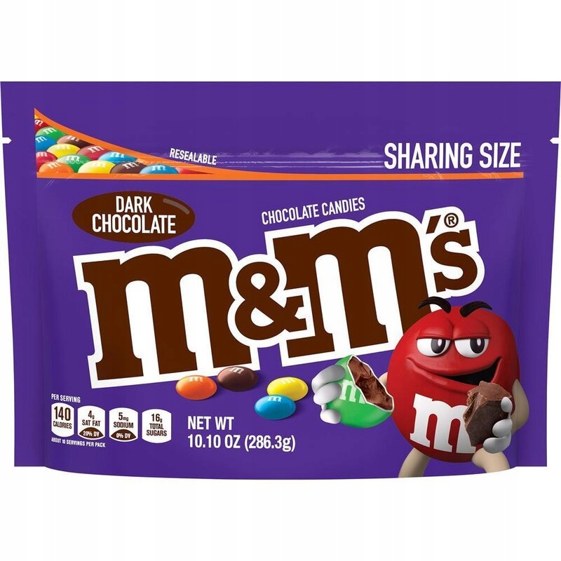 M&M's Dark Chocolate 286,3g