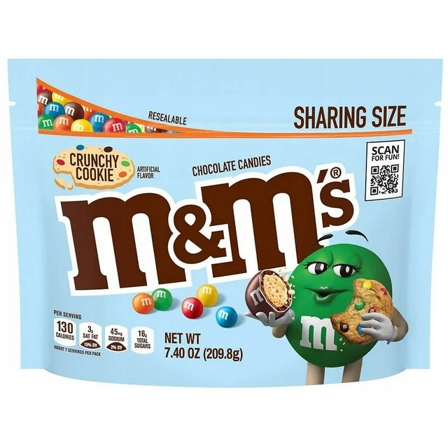 M&M's Crunchy Cookie 209,8g