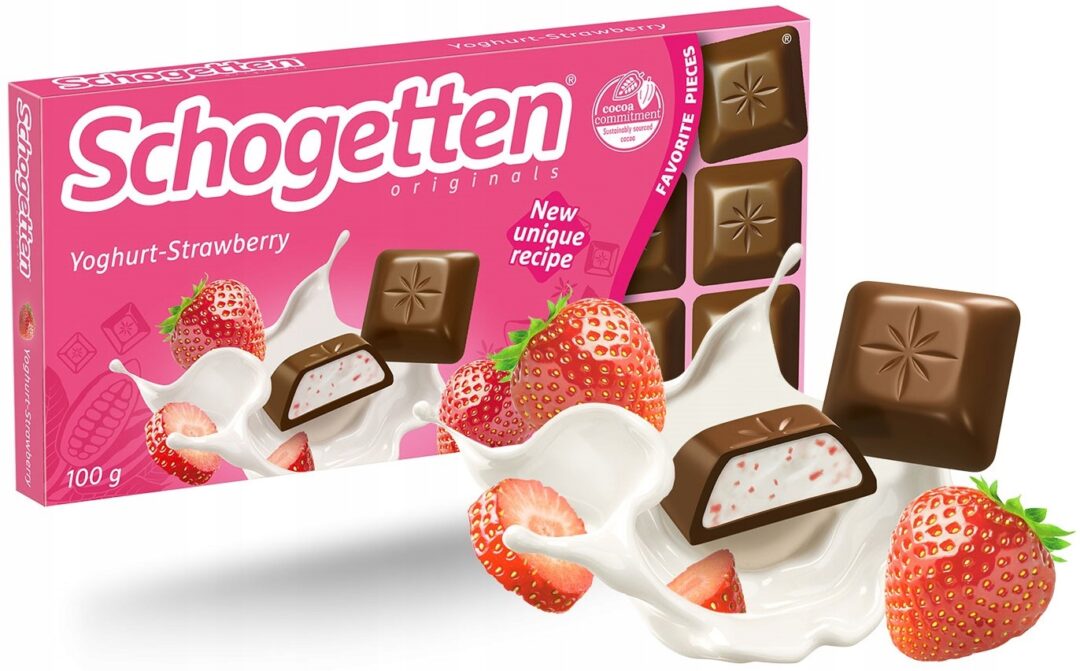 Schogetten Yoghurt Strawberry 100g