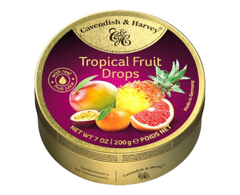 Cavendish & Harvey Tropical Fruit Drops 200g