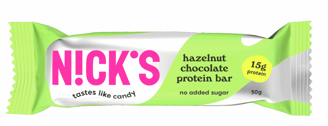 Nick's Hazelnut Chocolate Protein Bar 50g