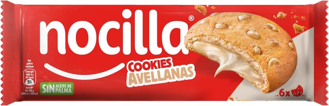Nocilla Cookies White Chocolate 120g