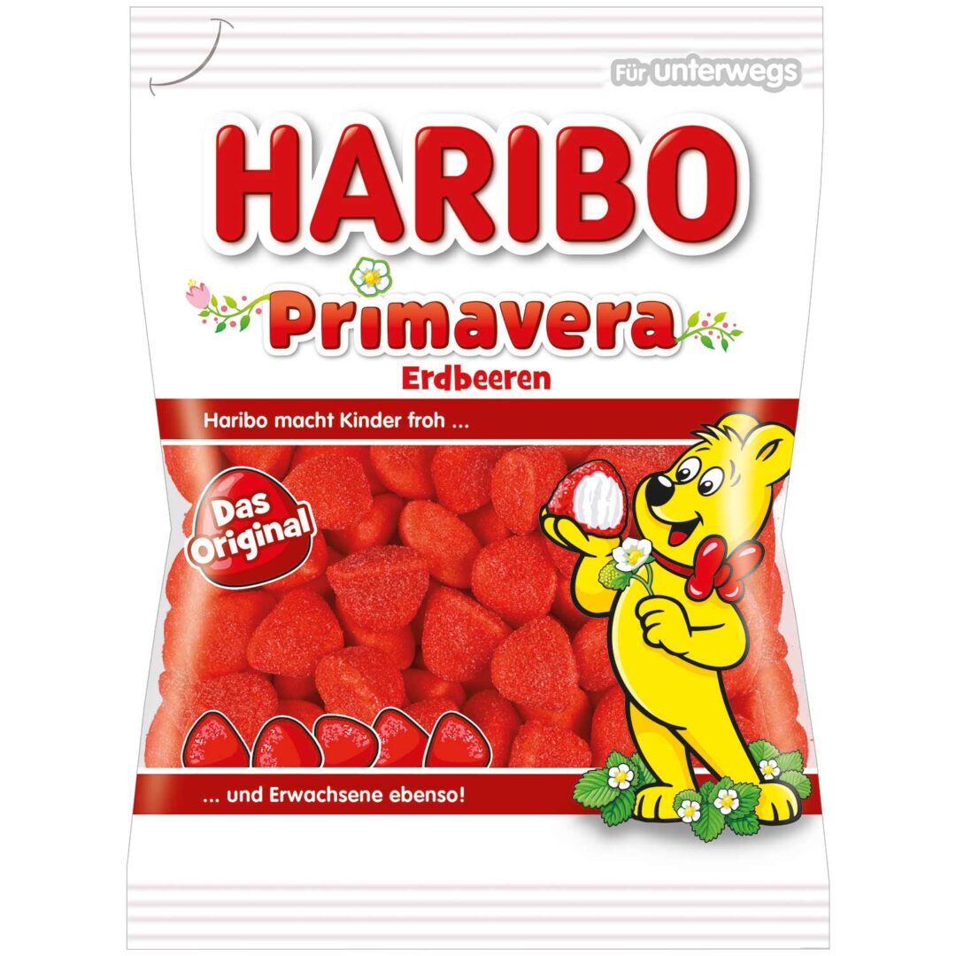Haribo Primavera Strawberry 100g