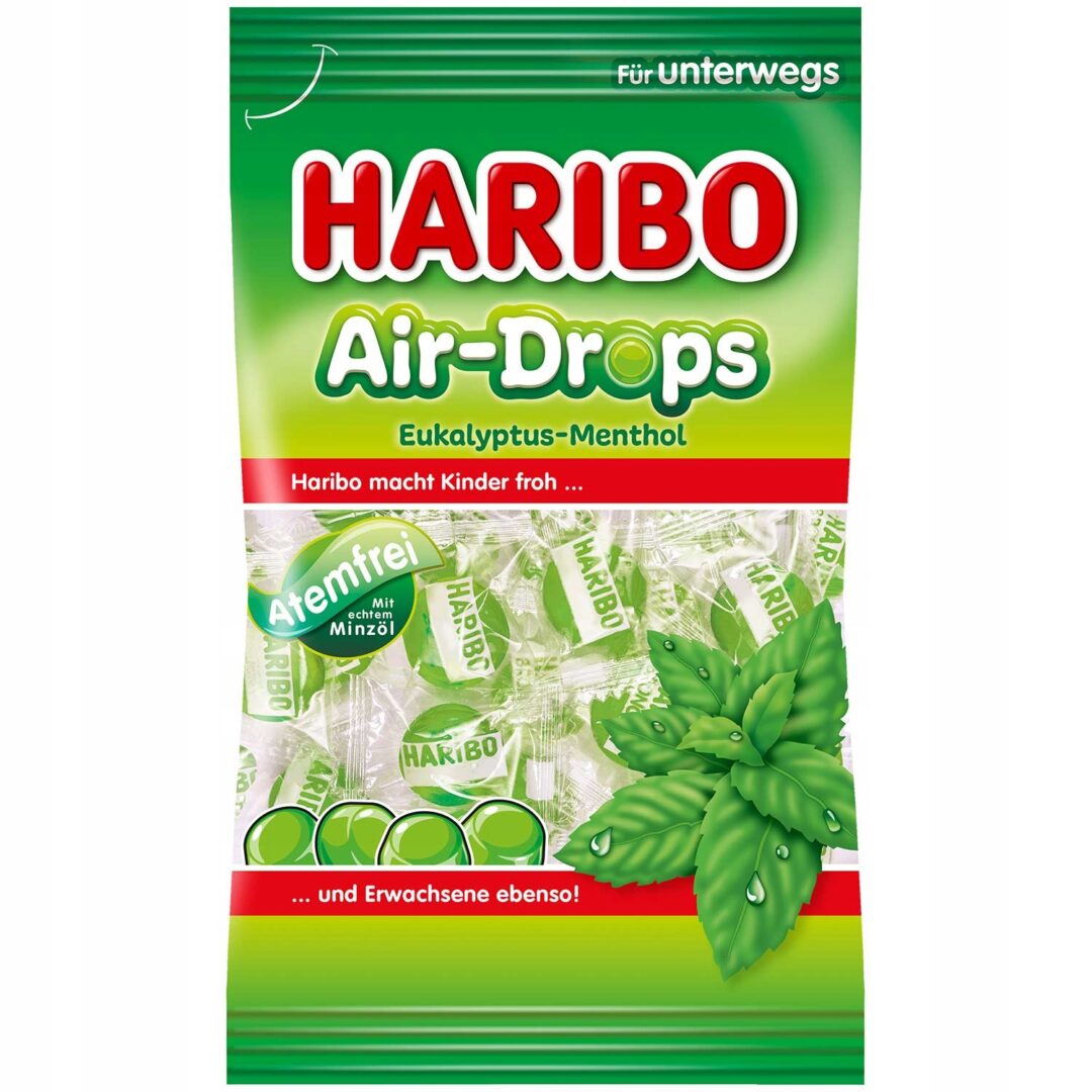 Haribo Air-Drops Eukaliptus 100g