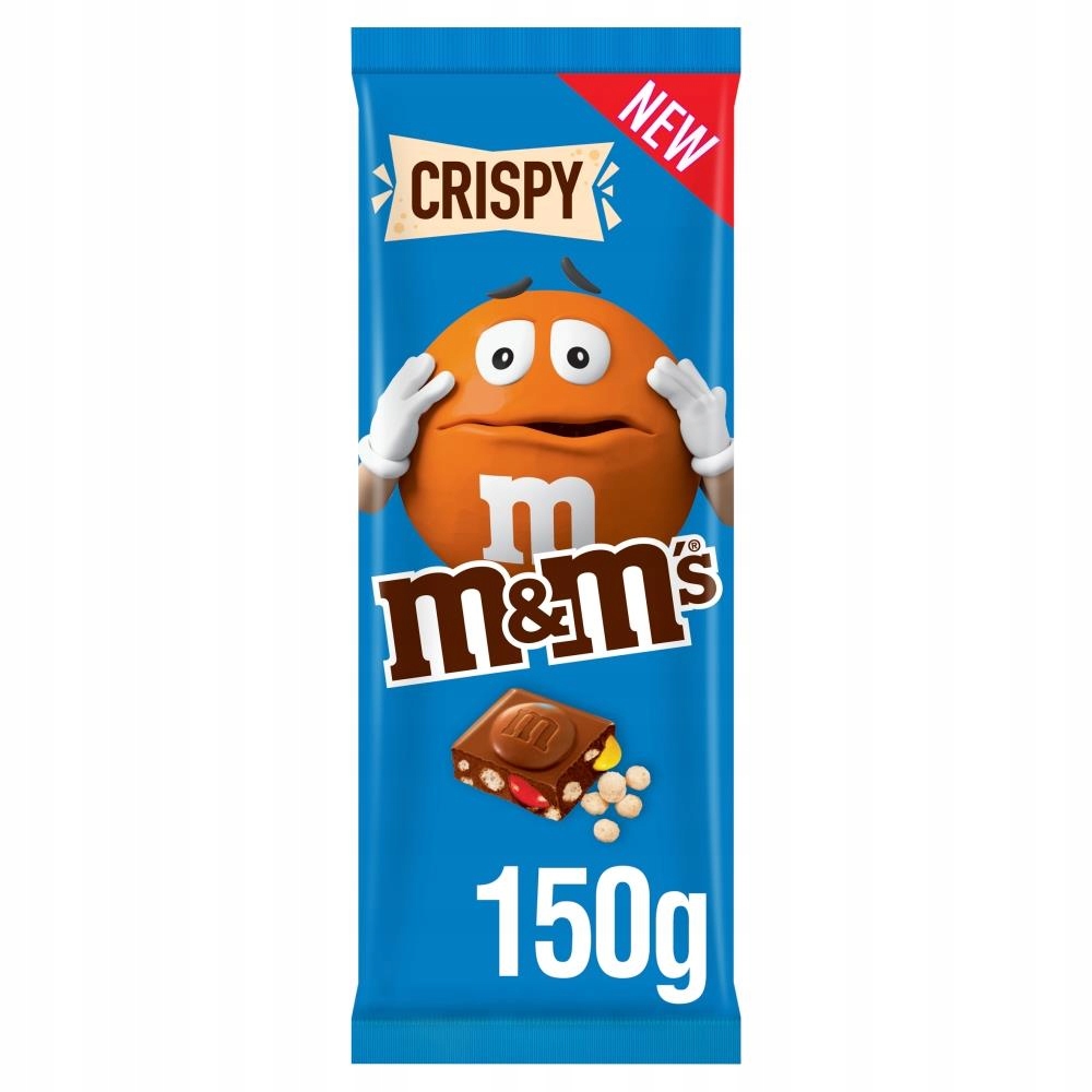 M&M's Crispy Chocolate Bar 150g