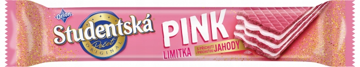 Studentska Wafelek Truskawkowy 37g