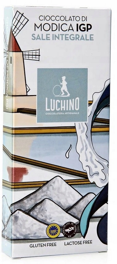 Luchino Cioccolato Di Modica IGP Whole Salt 100g