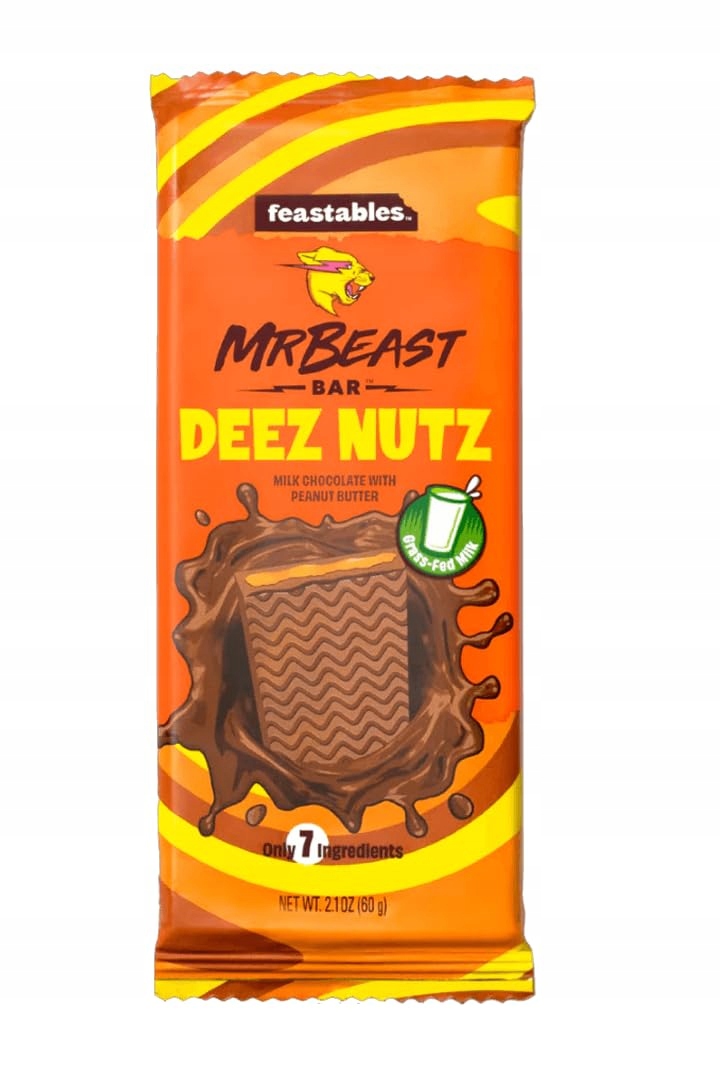 MrBeast Feastables Deez Nutz 60g