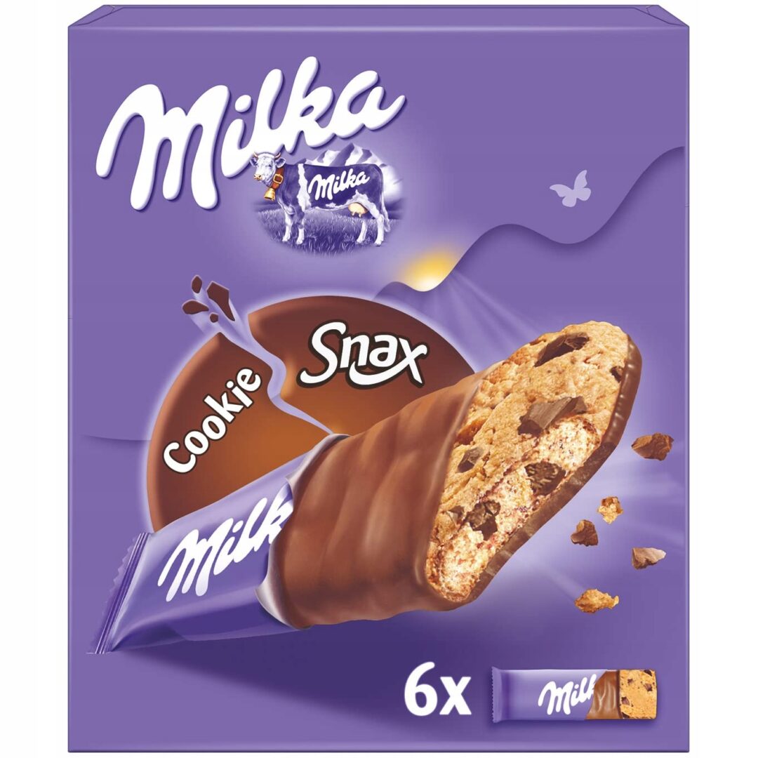 Milka Cookie Snax 165g