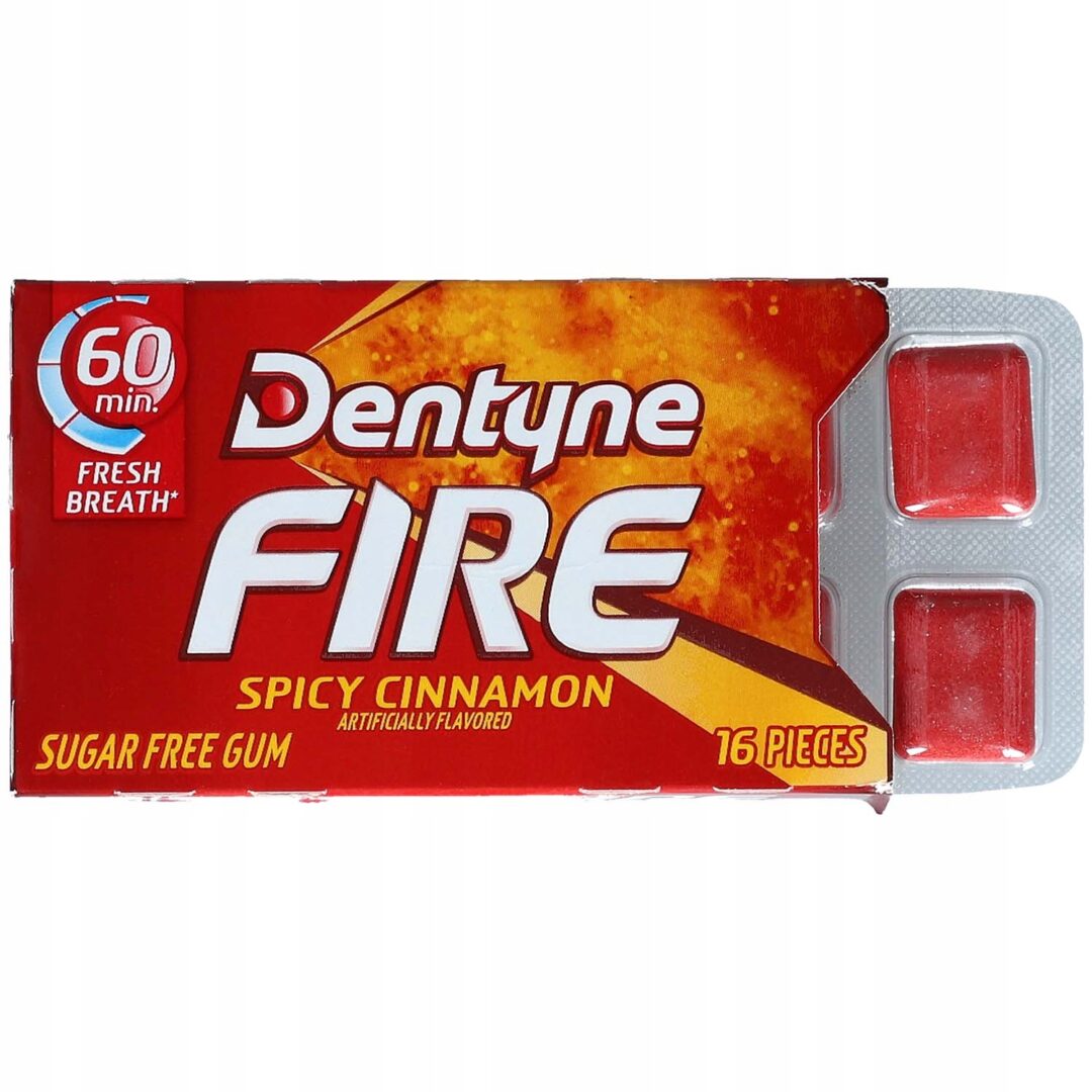 Dentyne Fire Spicy Cinnamon 25g