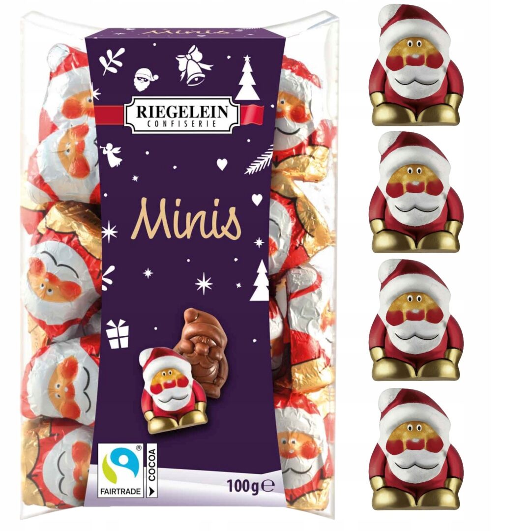 Riegelein Mini Mikołaje 100g