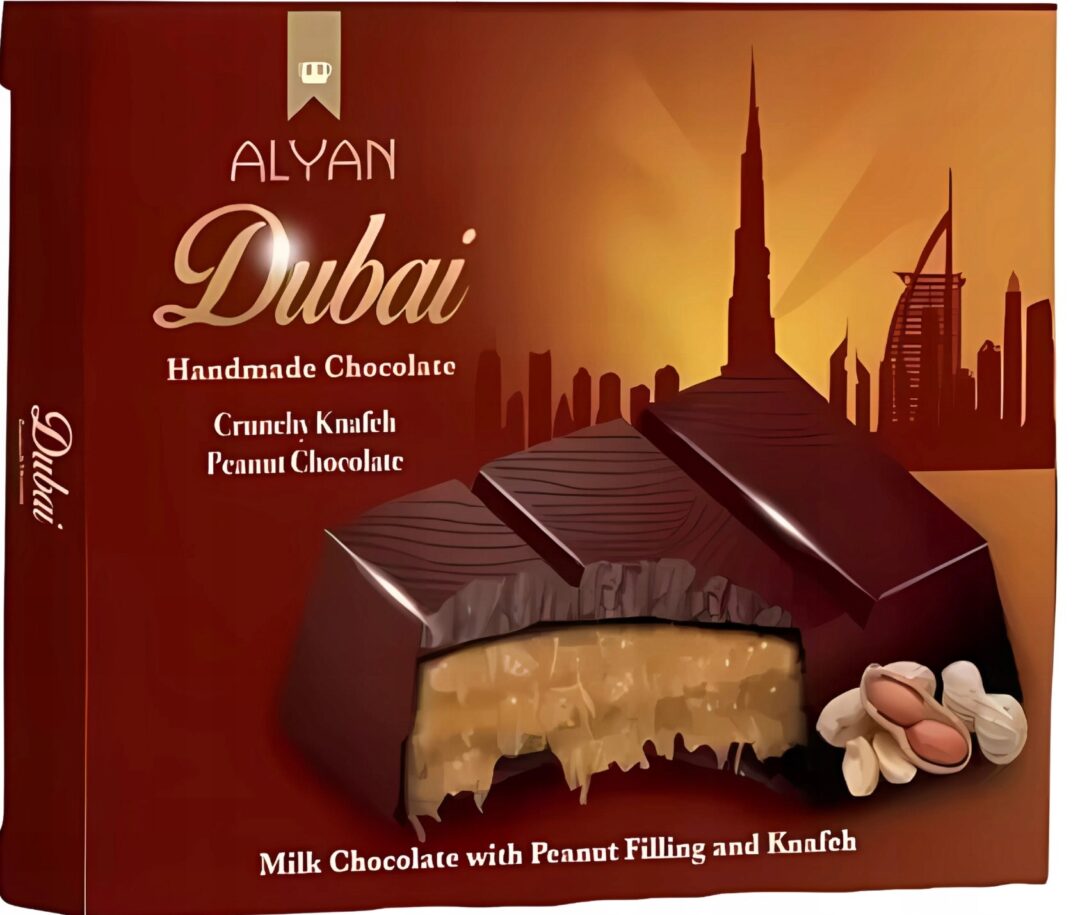 Alyan Dubai Chocolate Peanut 100g