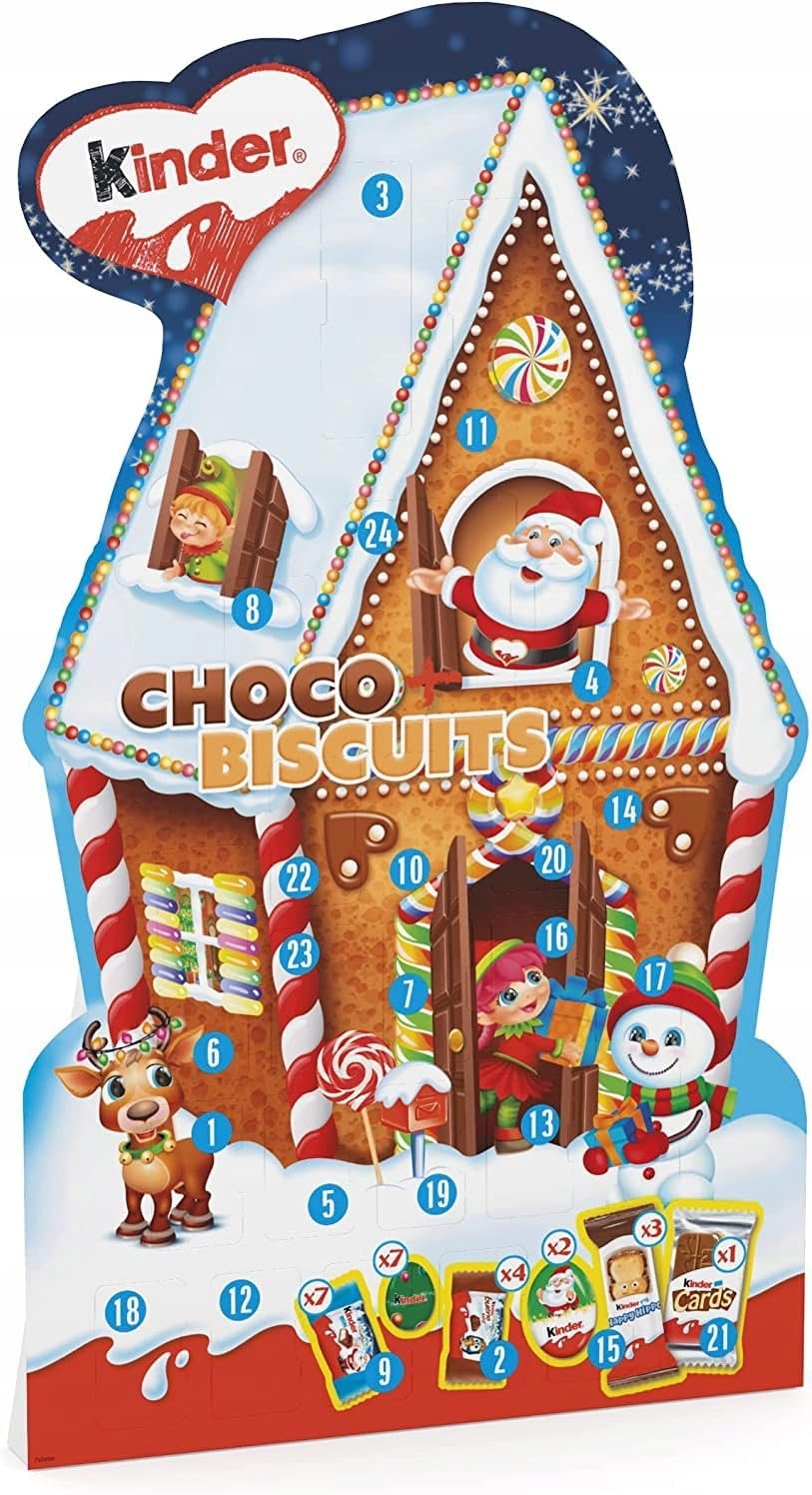 Kalendarz Adwentowy Kinder 198g