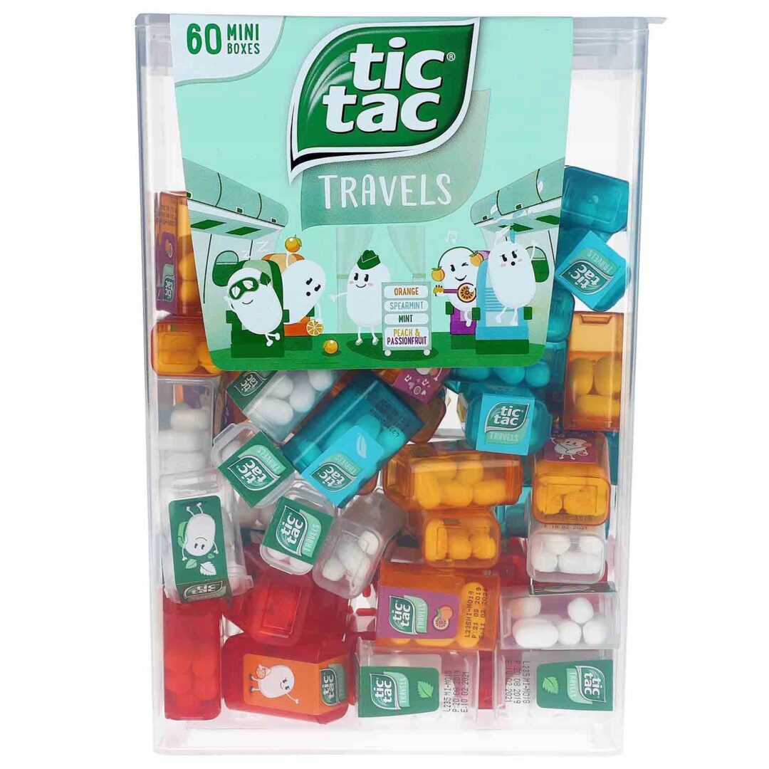 Tic Tac Travels Mini 60 szt