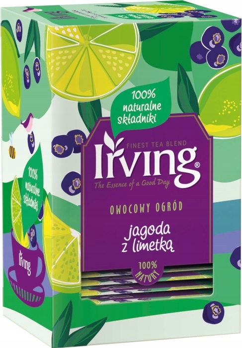 Irving Jagoda z Limetką 20 Torebek