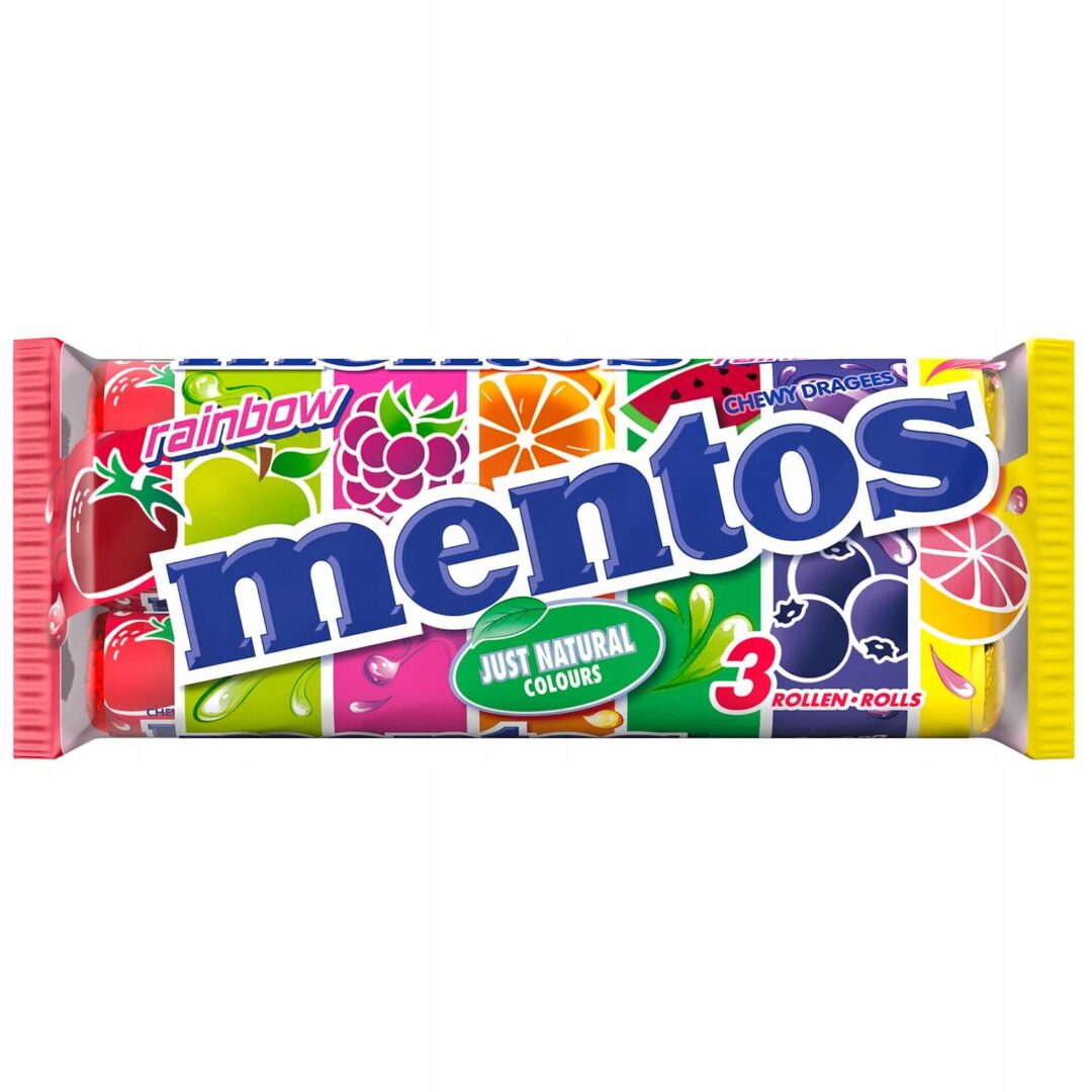 Mentos Rainbow 37,5g x 3szt