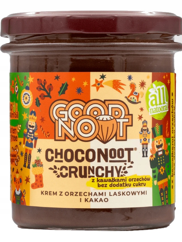 Good Noot Choconoot Crunchy Bez Dodatku Cukru 300g