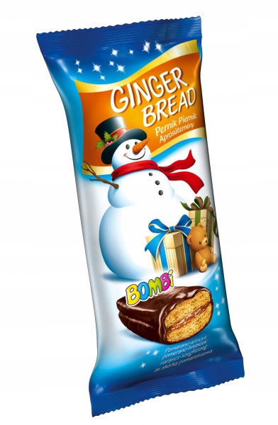 Bombi Piernik z Dżemem i Skórką z Pomarańczy 45g