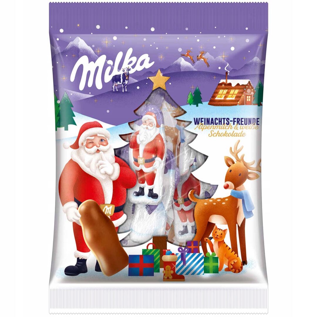 Milka Czekoladki Mikołaj Bałwan 120g