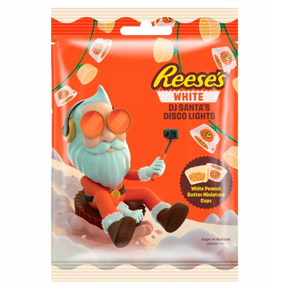 Reese's Dj Santa's Disco Lights White 62g