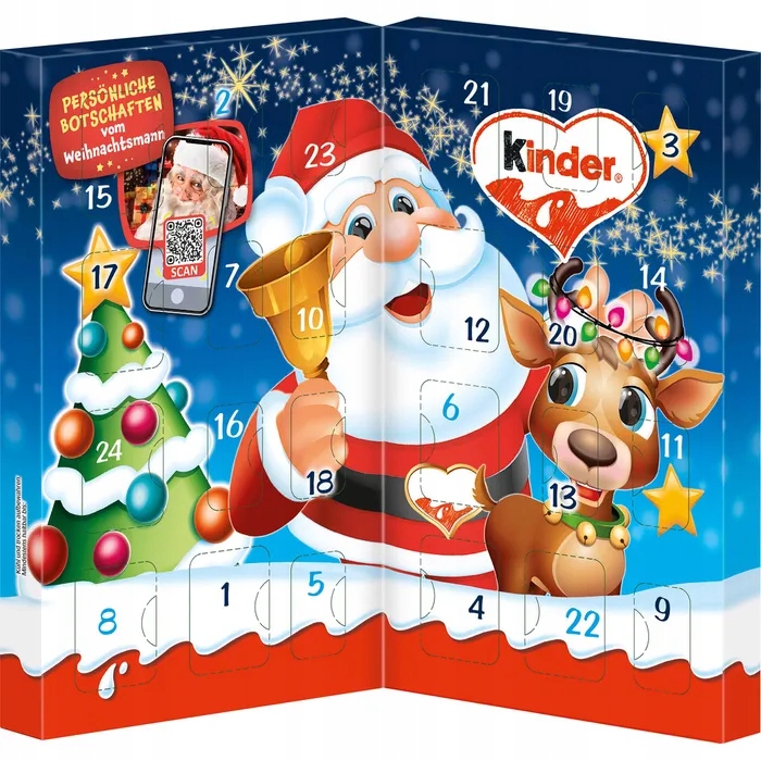Kalendarz Adwentowy Kinder 113g