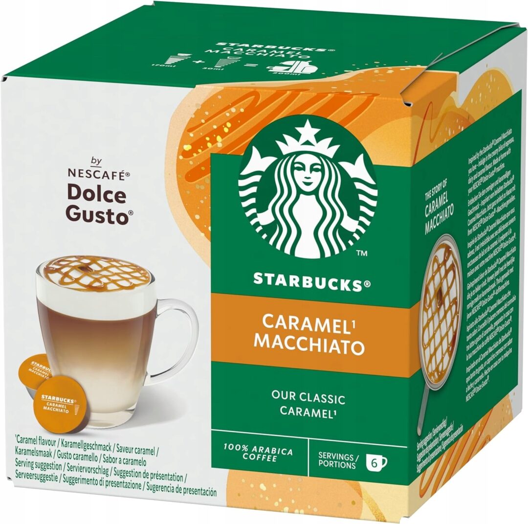 Dolce Gusto Starbucks Caramel Macchiato 12 Kapsułek