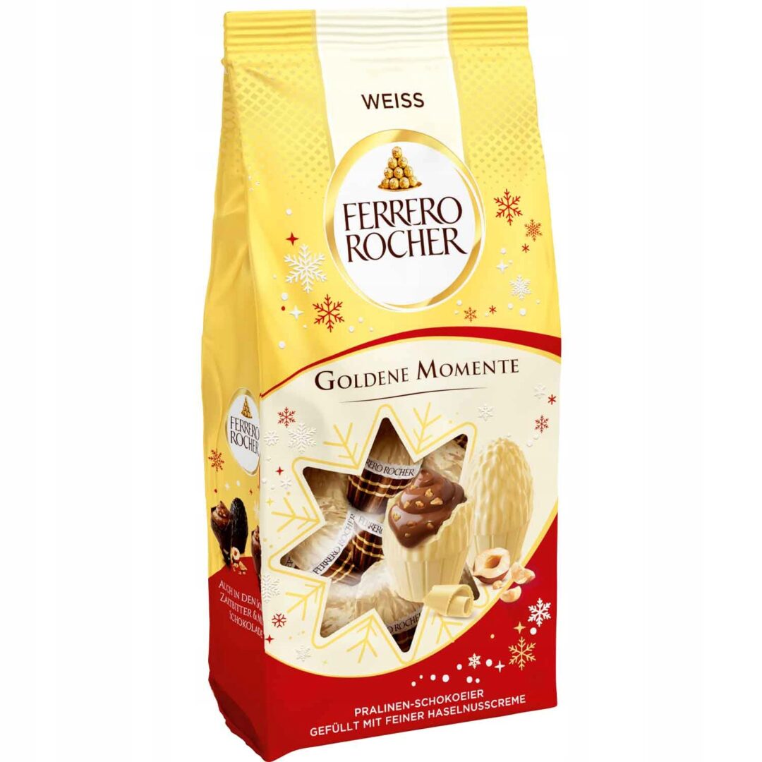 Ferrero Rocher Goldene Momente White 90g