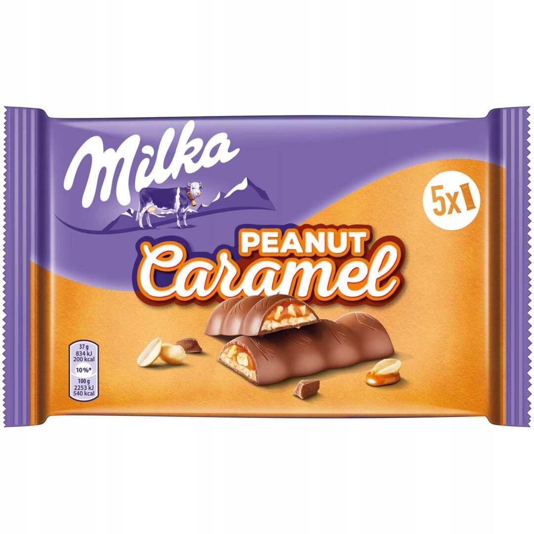 Milka Peanut Caramel 36,5g x 5szt