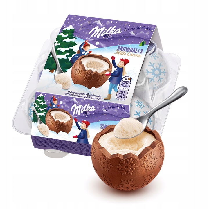 Milka Snow Balls 112g