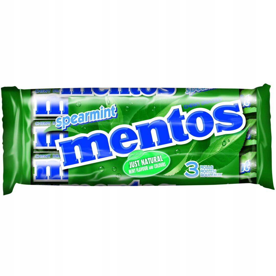 Mentos Spearmint 37,5g x 3szt
