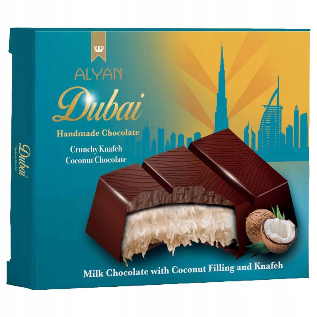 Alyan Dubai Chocolate Coconut 100g