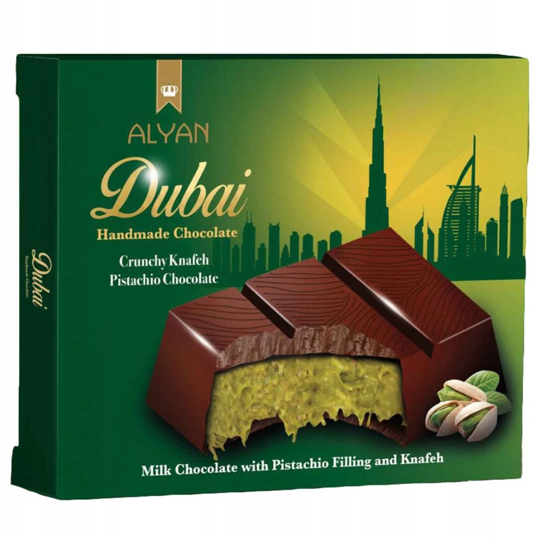 Alyan Dubai Chocolate Milk Chocolate 100g