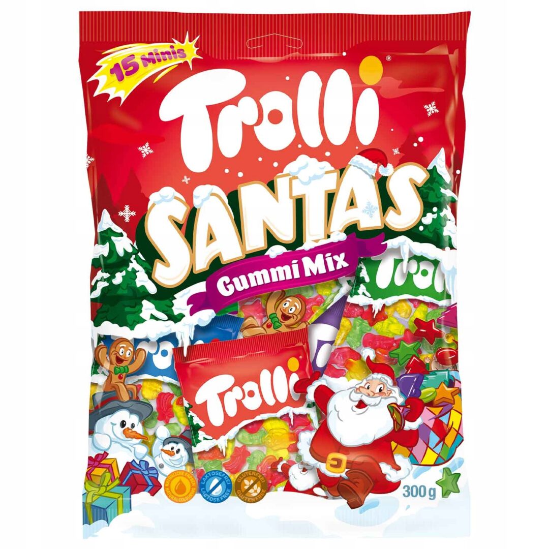 Trolli Santas Mini Gummi Mix 300g