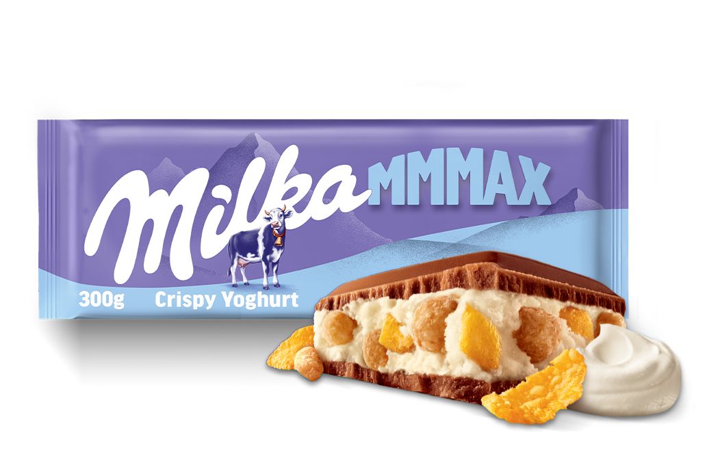 Milka Mmmax Crispy Joghurt 300g