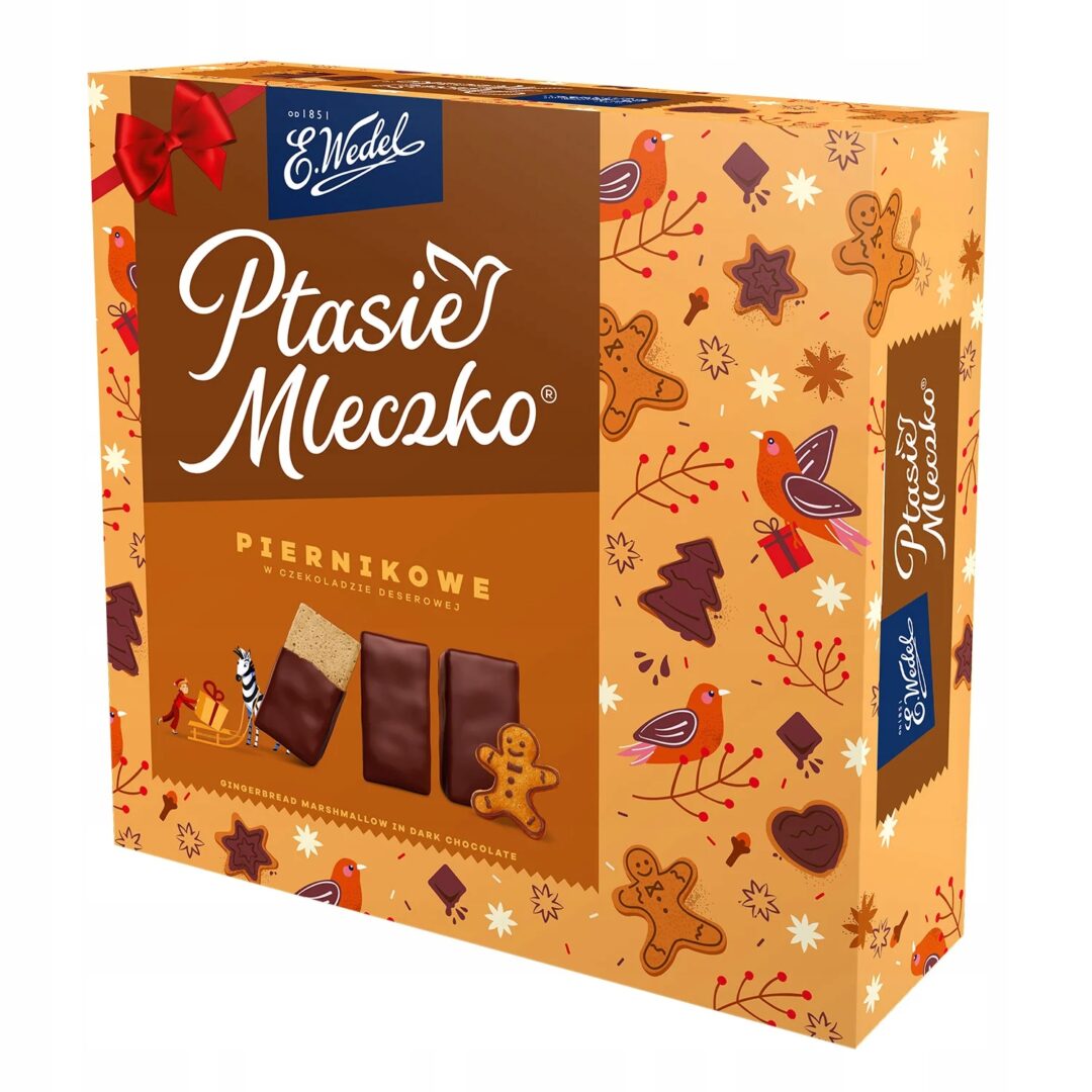 E.Wedel Ptasie Mleczko Piernikowe 340g