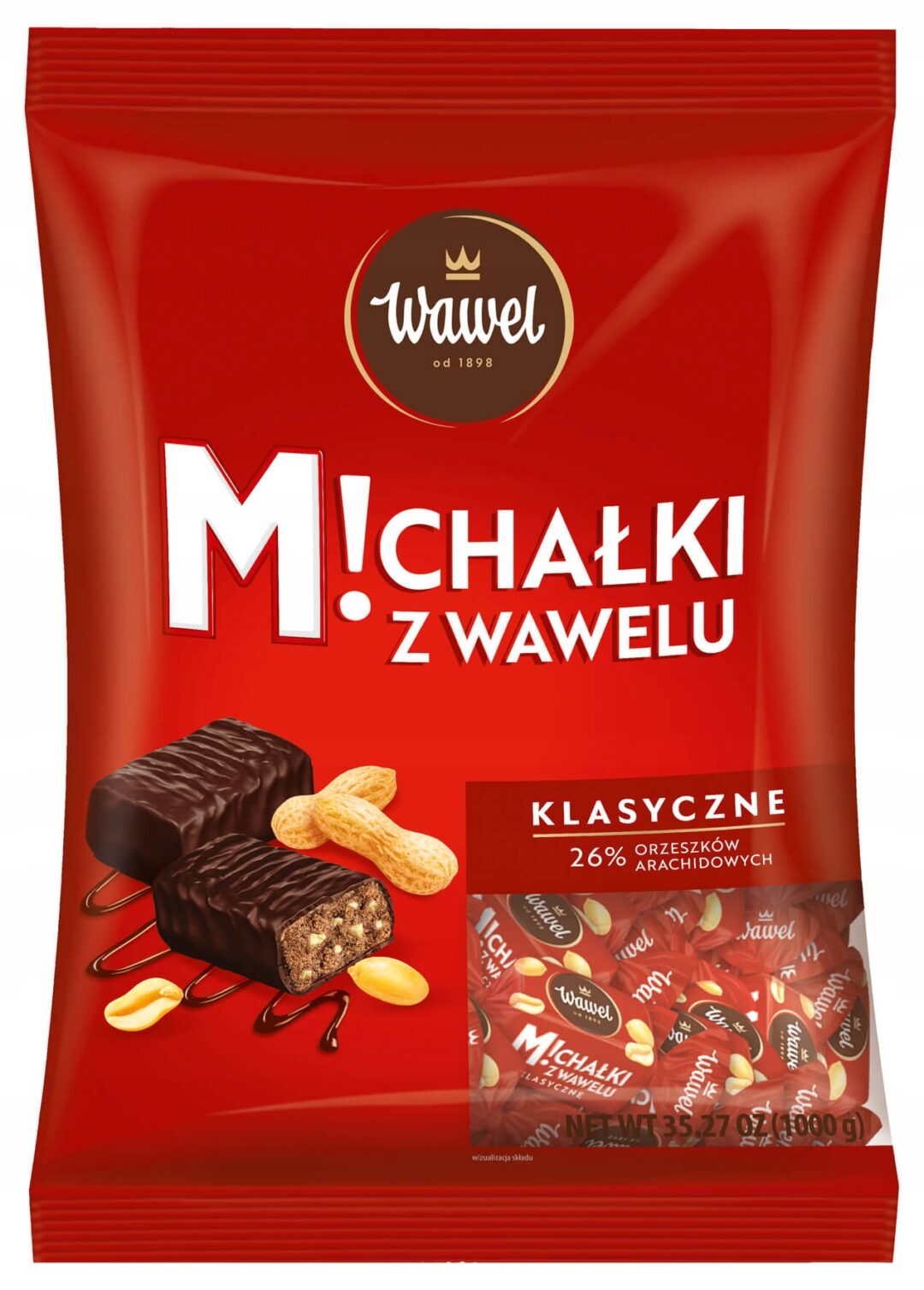 Wawel Michałki Klasyczne 1000g