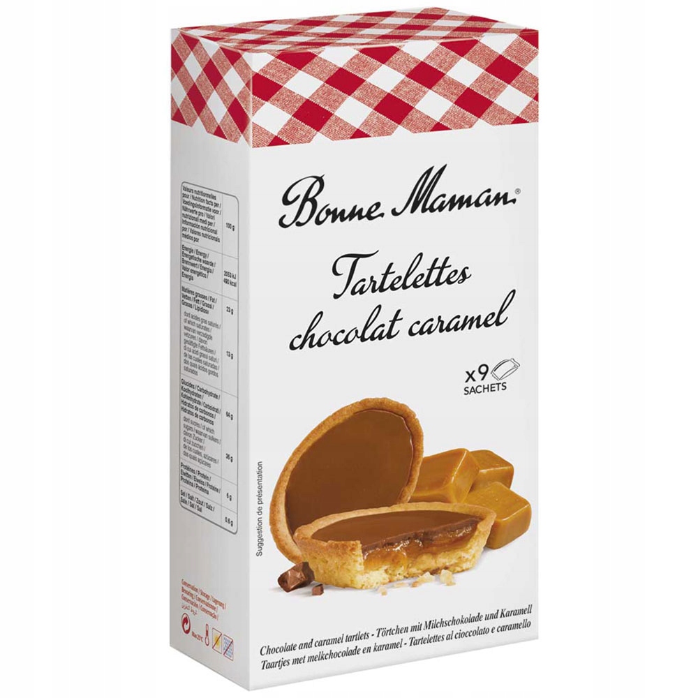 Bonne Maman Tartalettes Chocolat Caramel 135g