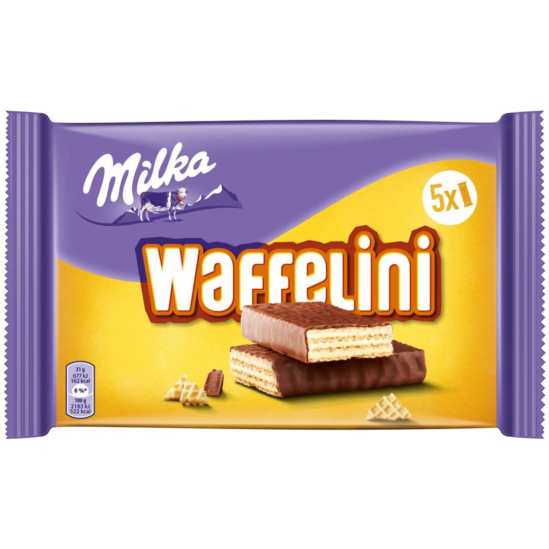 Milka Waffelini 5szt x 31g