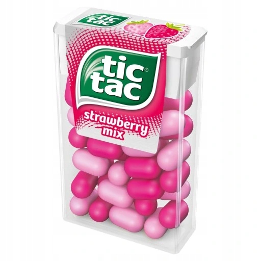 Tic Tac Strawberry Mix 18g