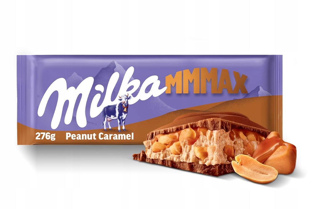 Milka Mmmax Peanut Caramel 276g
