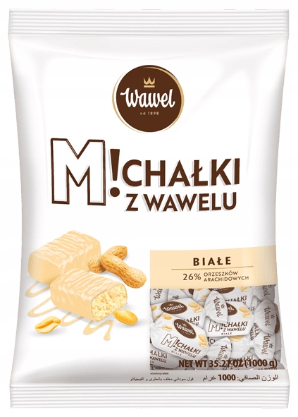 Wawel Michałki Białe 1000g