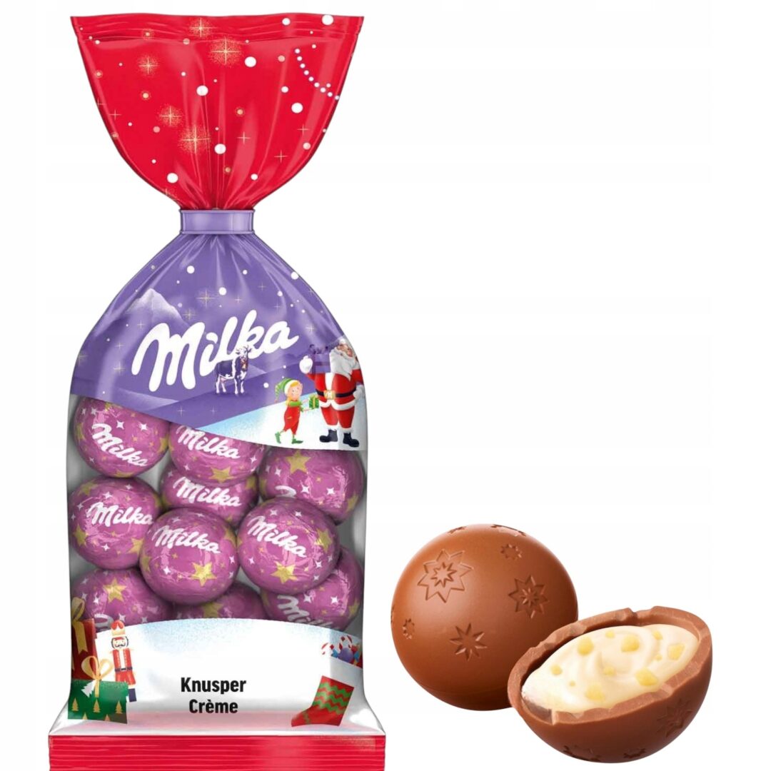 Milka Kulki Mleczna Czekolada z Chrupkami 100g